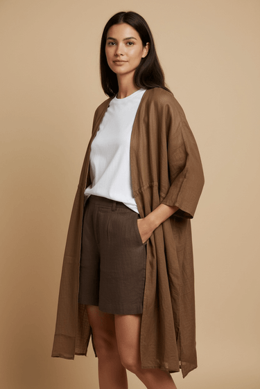 Madame Venice Madame Venice Caban Adina Tobacco | Loft 33