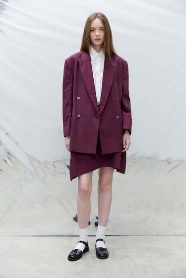 hache Hache Pomace Double Breasted Over Jacket | Loft 33