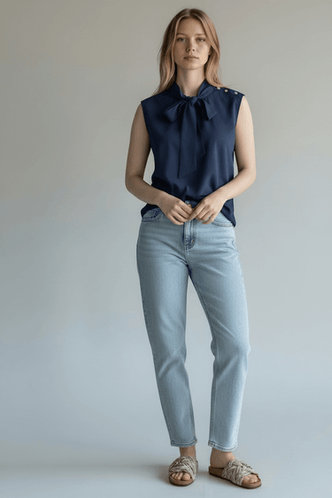 Madame Venice Madame Venice Blouse Cinzia Royal | Loft 33