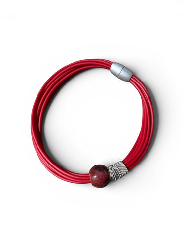 Cautero Cautero Red Circular Necklace | Loft 33
