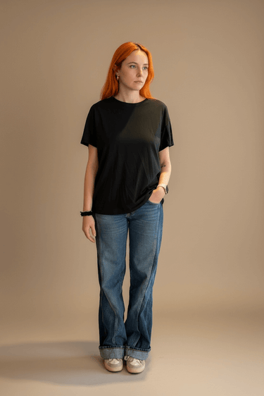 Madame Venice Madame Venice T-shirt Margherita Black | Loft 33