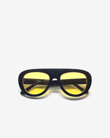 Pepitos Pepitos Sunglasses Puma Black Yellow | Loft 33
