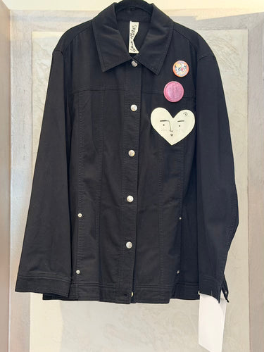 Simon Cracker Simon Cracker Jacket Pin Black | Loft 33