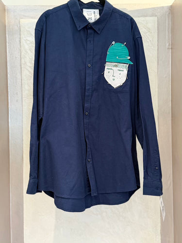 Simon Cracker Simon Cracker Shirt Blue | Loft 33