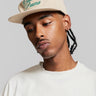 Paura Paura Amy Snap Hat Beige | Loft 33
