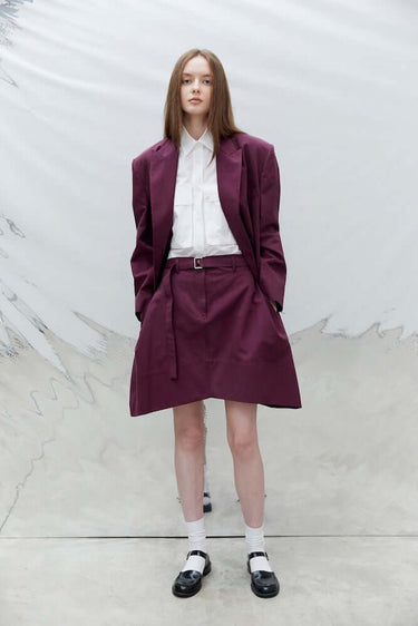 Hache Pomace Double Breasted Over Jacket hache giacca