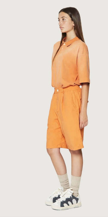 Paura Paura Orange Shorts Harrison | Loft 33