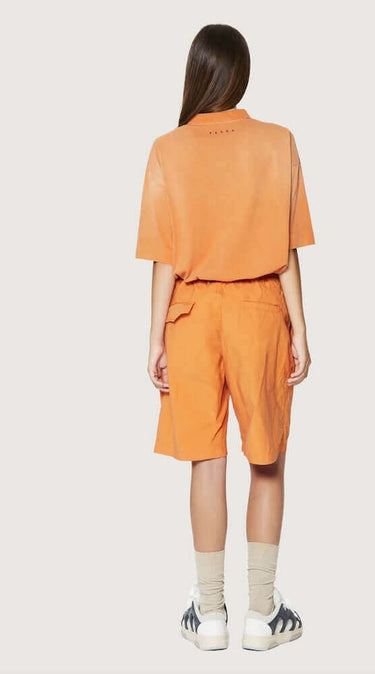 Paura Paura Orange Shorts Harrison | Loft 33