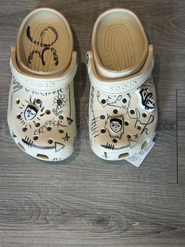 Simon Cracker Crocs Cream 36