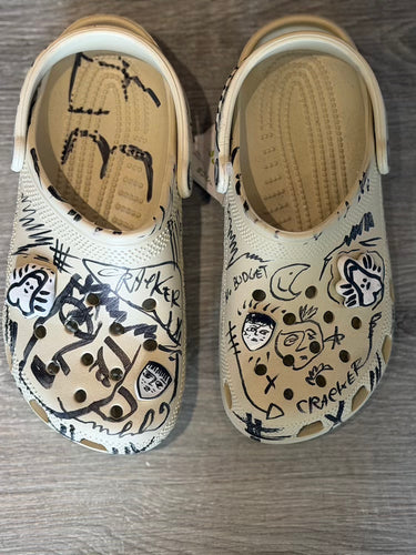 Simon Cracker Crocs Cream 37
