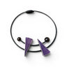 Cautero Cautero Triangles Necklace Purple | Loft 33