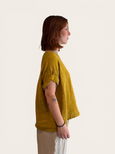 Wendy Trendy T-shirt Aire Mustard
