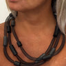 Cautero Cautero Necklace Net Black | Loft 33