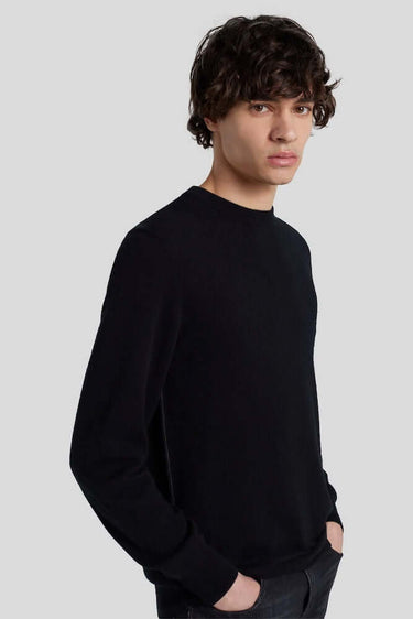 7 For All Mankind 7 For All Mankind Crew Neck Black | Loft 33