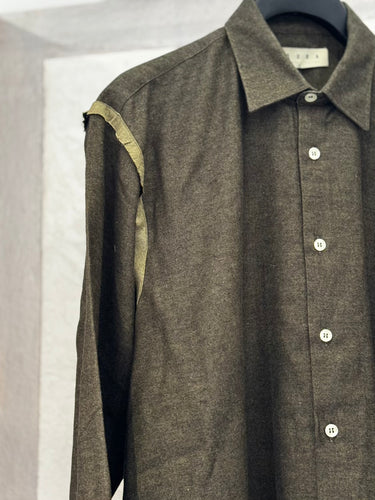 Paura Paura Shirt Zerin Dark Green | Loft 33