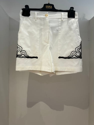 Erika Cavallini Erika Cavallini Shorts Porzia White | Loft 33