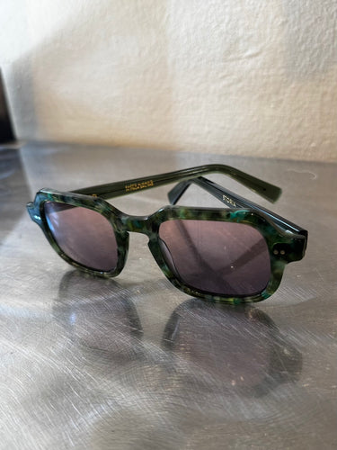 Farben Farben Sunglasses Green | Loft 33