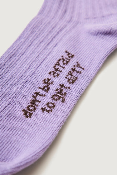 Paura Paura Jay Socks Lilac | Loft 33