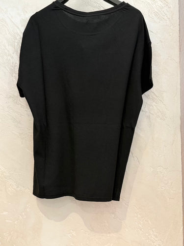 Madame Venice Madame Venice T-shirt Margherita Black | Loft 33