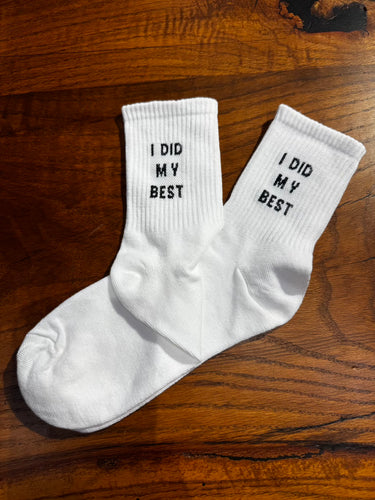 YI YI Socks Cotton I Did My Best | Loft 33
