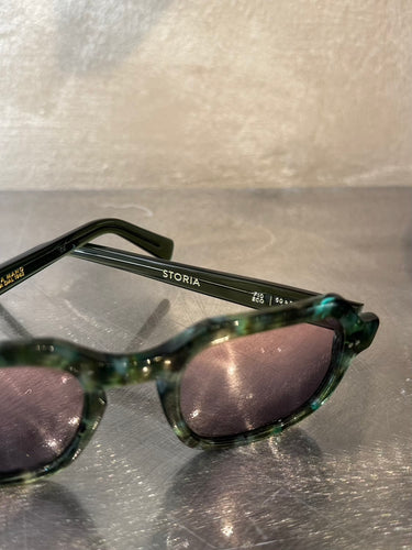 Farben Farben Sunglasses Green | Loft 33