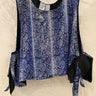 Simon Cracker Simon Cracker Top Snake Blue | Loft 33