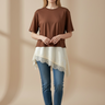 You Decide You Decide T-shirt Mika Chocolate | Loft 33